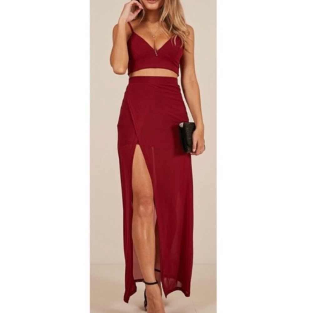 Showpo 2 Piece Maxi Dress Set